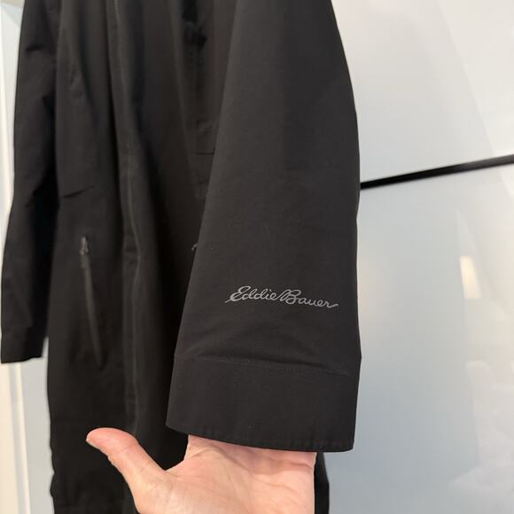 Eddie Bauer Parka Jacket Women’s Plus Size 1X Black Point Vista Coat - Picture 7 of 16